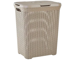 122098 корзина для белья rattan 50l aleana Thumbnail 2