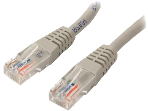 Cablu utp patch cord cat. 5e - 0.5m, white, spacer "sp-pt-cat5-0.5m" 11