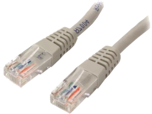 Cablu UTP Patch cord cat. 5E - 0.5m, white, Spacer "SP-PT-CAT5-0.5M"
