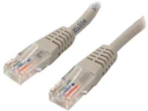Cablu utp patch cord cat. 5e - 0.5m, white, spacer "sp-pt-cat5-0.5m" Thumbnail 7