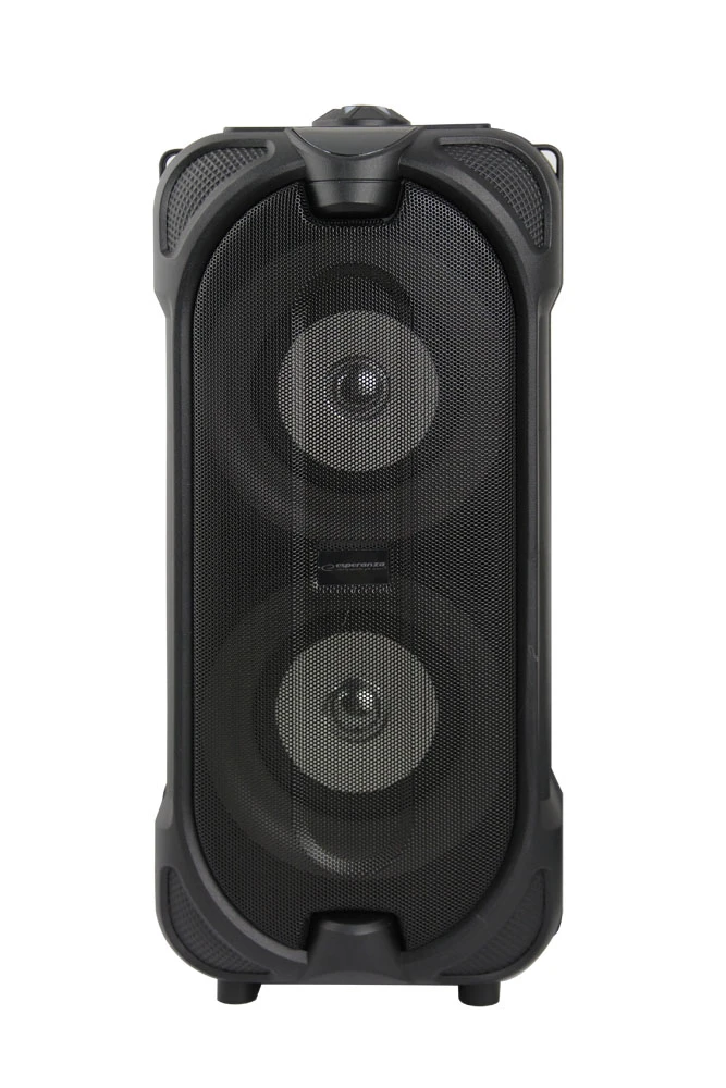Esperanza rhythm ep157, bluetooth portable speaker, power: 10w, black, rgb led lighting, built-in fm radio, bluetooth 2