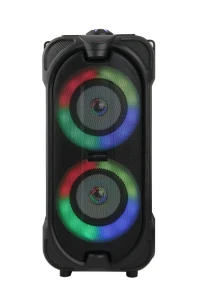 Esperanza rhythm ep157, bluetooth portable speaker, power: 10w, black, rgb led lighting, built-in fm radio, bluetooth