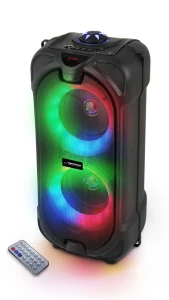 Esperanza rhythm ep157, bluetooth portable speaker, power: 10w, black, rgb led lighting, built-in fm radio, bluetooth Thumbnail 9