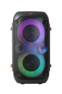 Esperanza singer ep156, bluetooth portable speaker, power: 20w, black, rgb led lighting, built-in fm radio, bluetooth Thumbnail 2