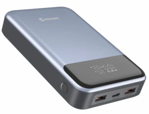 20000mAh Powerbank - SWISSTEN 100W PD for LAPTOPS Gray