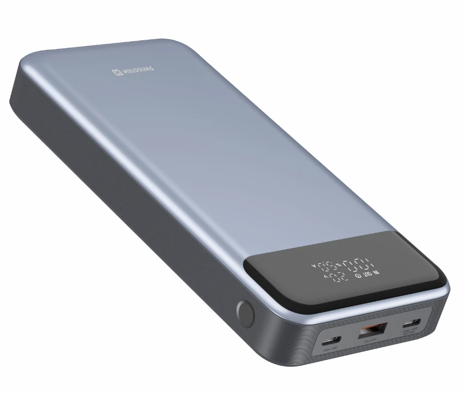 30000mah powerbank - swissten 133w pd for laptops gray 5