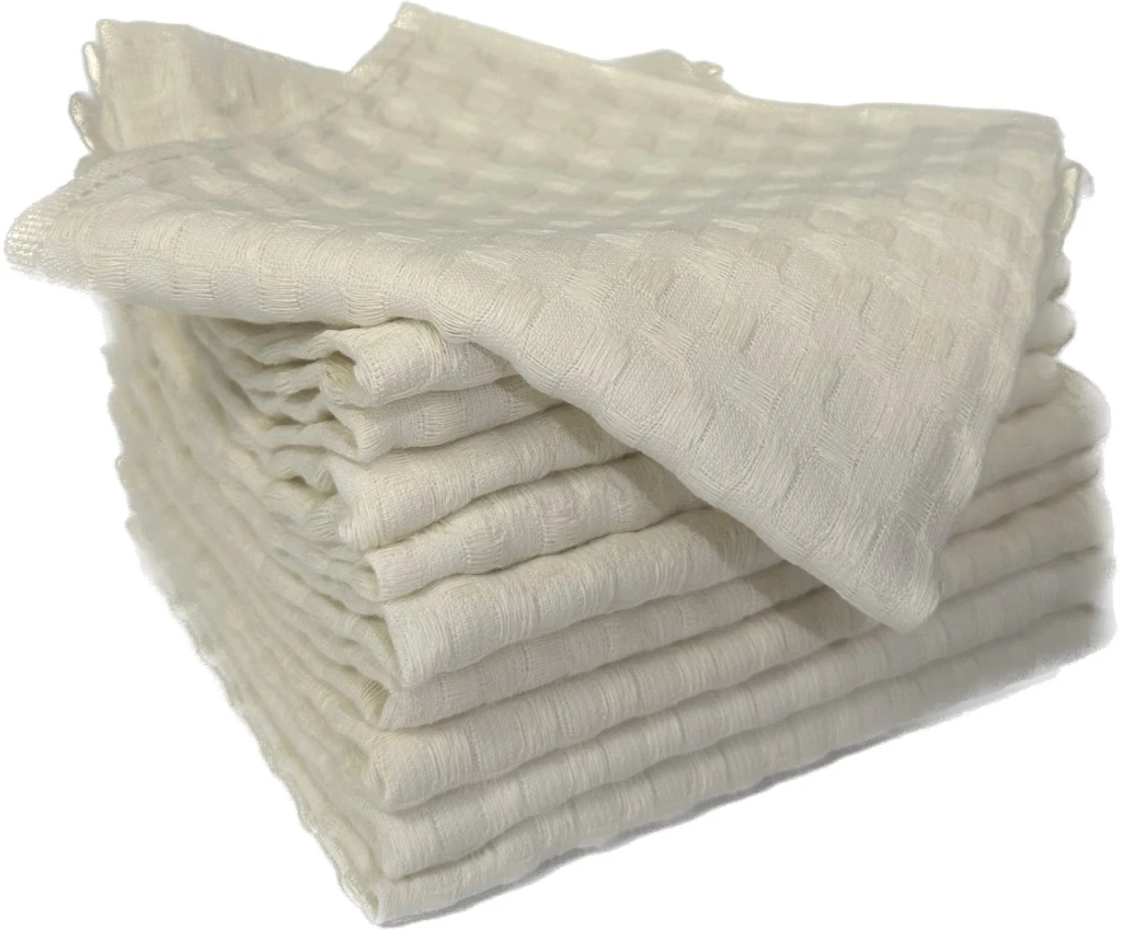 Prosop gofrat bucatarie sydney 30x50 cm, 320g/m2 cream 2
