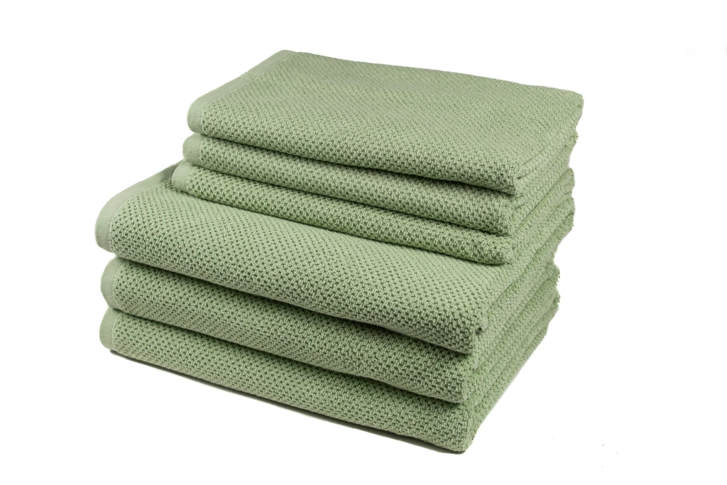 Prosop de fata harmony 50x85 cm, 490g/m2 laurel green 2