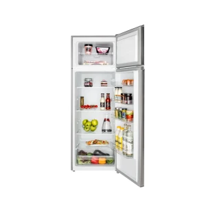 Frigider daewoo dts-240mex,  235 l (194l+41l), 159cm, static, clasa e, inox Thumbnail 2