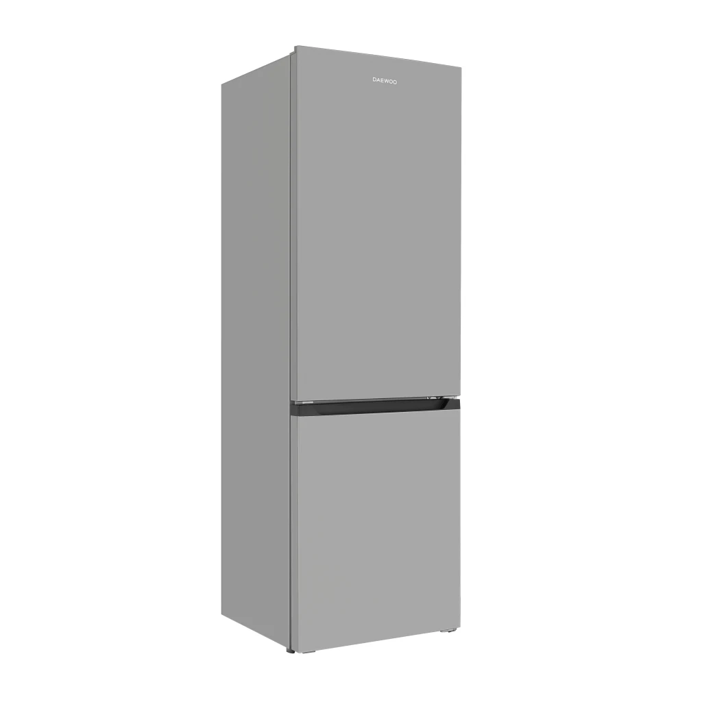 Frigider daewoo rn-325dlfx 315l (96l+219l), 186cm, static, clasa f, inox 5