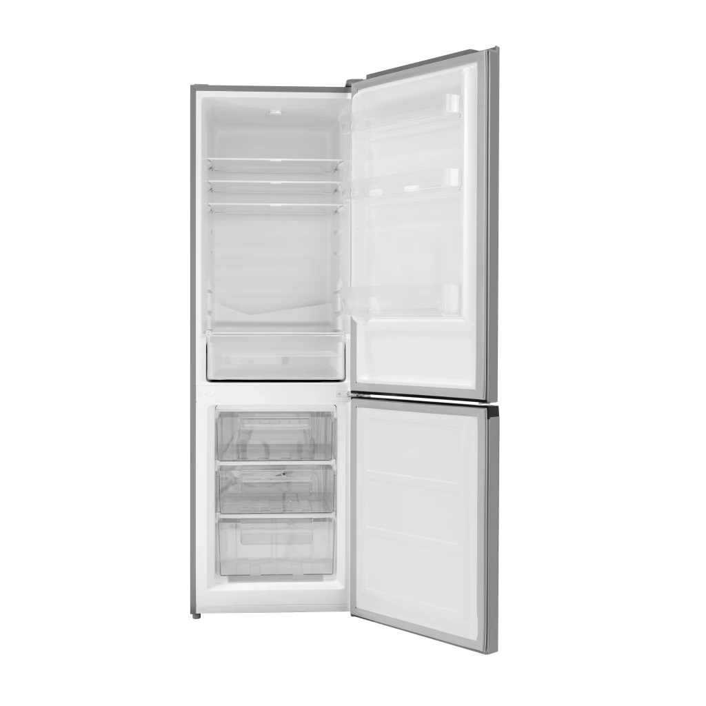 Frigider daewoo rn-325dlfx 315l (96l+219l), 186cm, static, clasa f, inox 4