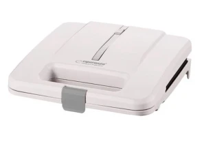 Sandwich maker esperanza parmigiano ekt010w white 1000w, with grill plate, automatic temperature control, non-stick coating of the heating plates, hea Thumbnail 2