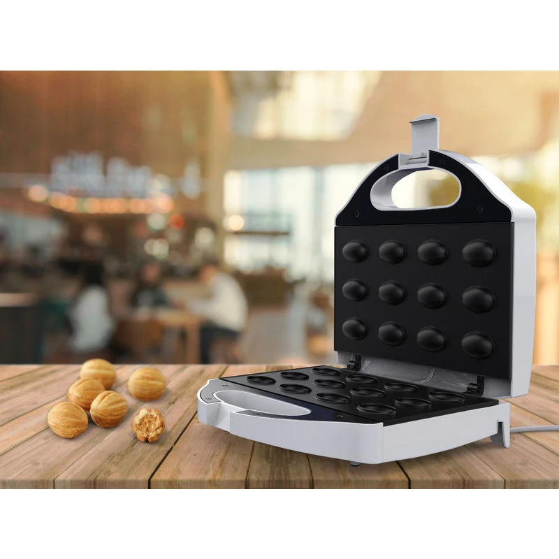 Nut shape maker brock hz 3012, 750w, for 12 nutlets, cool touch housing, non-stick surface, power and ready indicator lights, anti-slip feet, adjustab 13