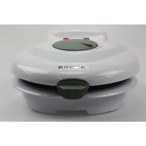 Waffle maker brock wm 3001, white, 750w, plate size ø 19,2 cm, cool touch housing, non-stick surface, power and ready indicator lights, incl. cone sha Thumbnail 6