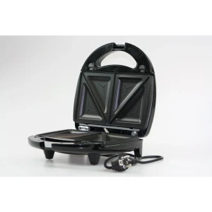 Sandwich maker brock ssm 2004 ss, 750w, 3 in 1 functions (sandwich, waffle, nut), plate size: 23,5 x 13 cm Thumbnail 4
