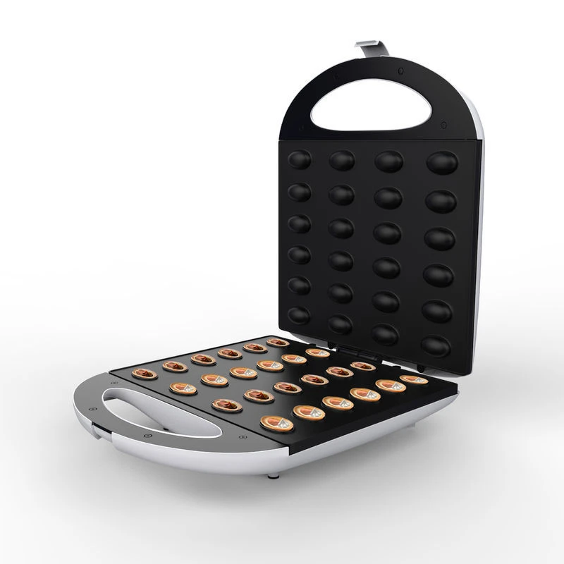 Nut shape maker brock hz 3024, 1400w, for 24 nutlets, cool touch housing, non-stick surface, power and ready indicator lights, anti-slip feet 4