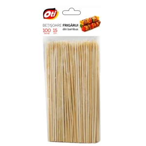 Betisoare frigarui clasice 15 cm, 100 buc./pach.