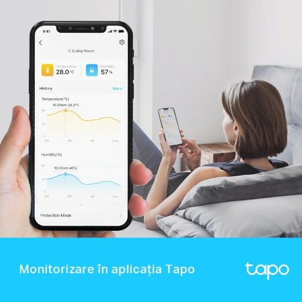 Tp-link tapo t315 smart temperature and humidity monitor 3