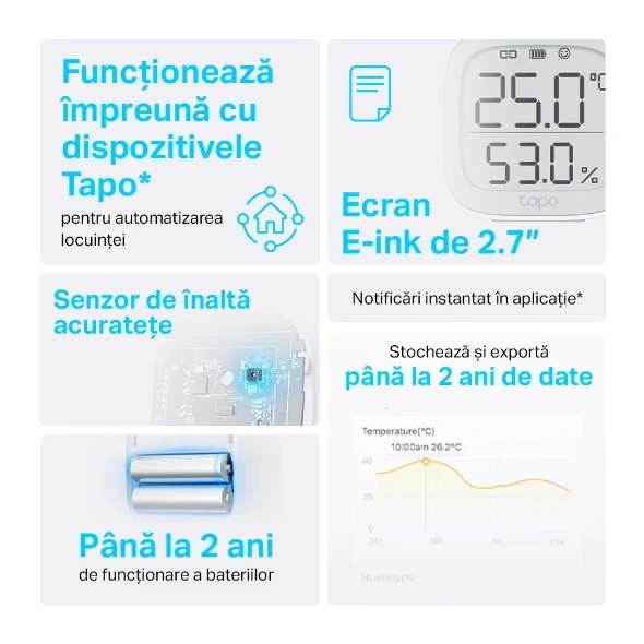Tp-link tapo t315 smart temperature and humidity monitor 2