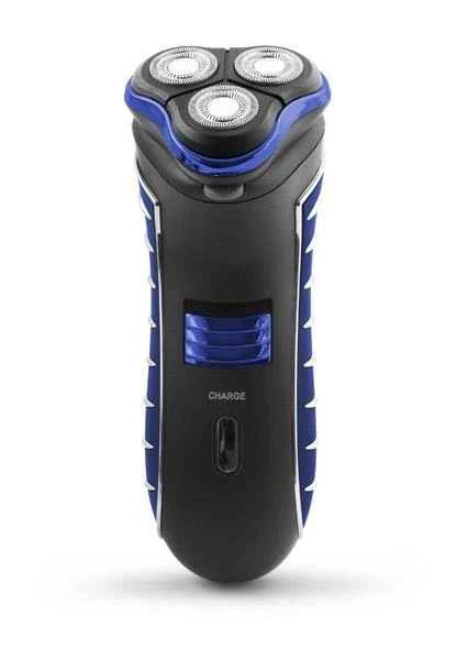 Shaver esperanza razor ebg002b blue, the shaver is equipped with a trimmer for sideburns and beard, small brush and protection cap.  indispensable for 2