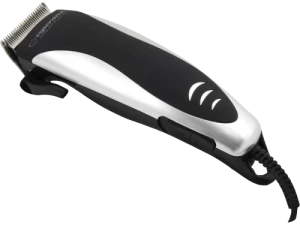 Hair clipper esperanza gallant ebc005 black-silver, powerfull, outstanding performance , high stability , safe and reliable, 4 extra attachment combs, Thumbnail 2