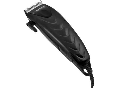 Hair clipper esperanza elegant ebc002 black, powerfull, outstanding performance , high stability , safe and reliable, 4 extra attachment combs, oil fo 2