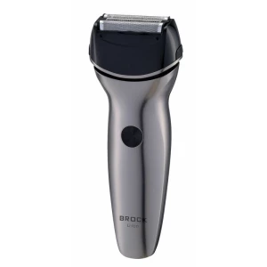 Shaver BROCK BMS 2002 GY Wet / dry operation, Easy and convenient in use, Rechargeable battery, Charging time: 90 minutes, Operating time: 60 minutes,