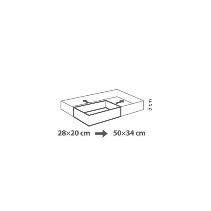 623382 forma dreptunghiulara pentru copt delicia, ajustabila 3