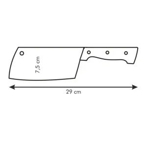 Topor de bucatarie 16 cm, home profi 880544 Thumbnail 3