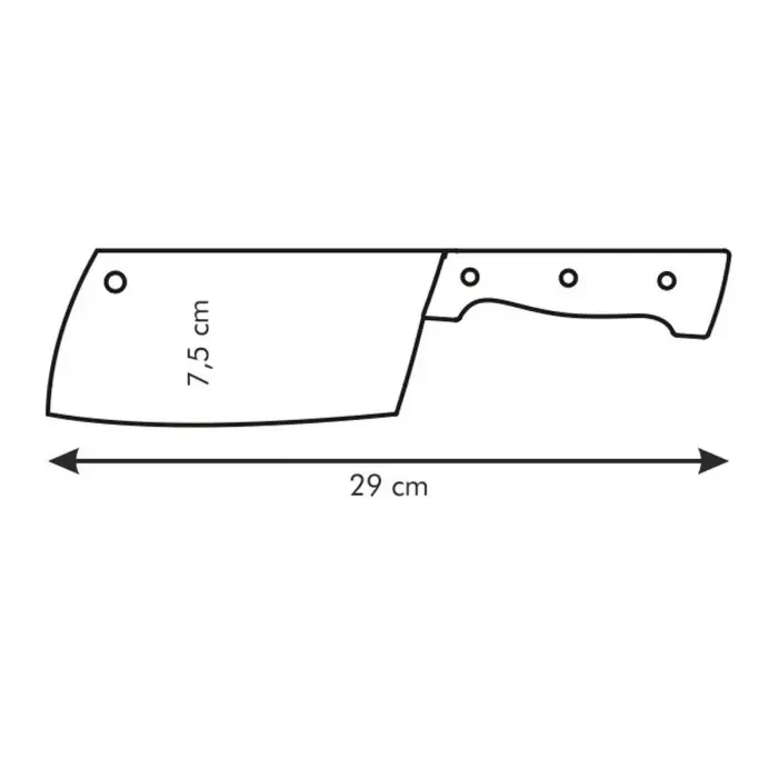 Topor de bucatarie 16 cm, home profi 880544 2