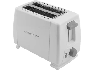 Toster esperanza caprese ekt001, 600w, 7 degrees of toasting intensity, automatic pop up function, auto-centering setting, easy to clean, the outer ca