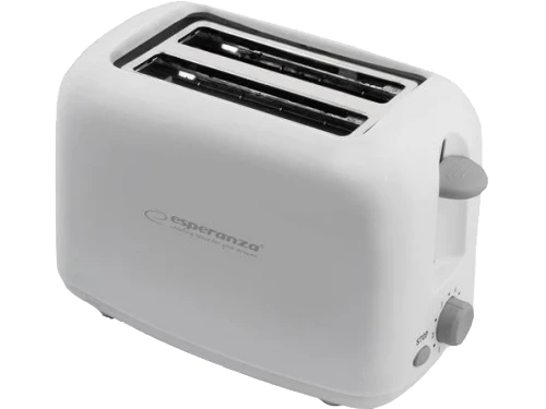 Toster esperanza ciabatta ekt002, 600w, 6 degrees of toasting intensity, automatic pop up function, auto-centering setting, easy to clean, the outer c 2