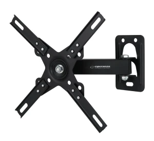 Esperanza tv-wall mount horus erw011 for 12-50", max load 20kg, vesa 75x75-200x200mm, distance of tv from wall: 55-220mm, tilt adjustment up to 25°, h Thumbnail 9