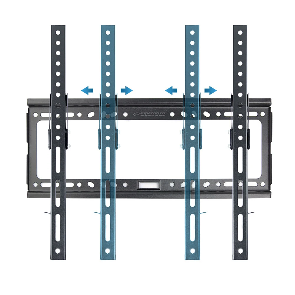 Esperanza tv-wall mount hypnos erw014 for 26-70", max load 30kg, vesa 75x75-400x400mm, distance of tv from wall: 35mm, tilt adjustment up to 15°, leve 6