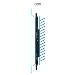 Esperanza tv-wall mount hypnos erw014 for 26-70", max load 30kg, vesa 75x75-400x400mm, distance of tv from wall: 35mm, tilt adjustment up to 15°, leve Thumbnail 8