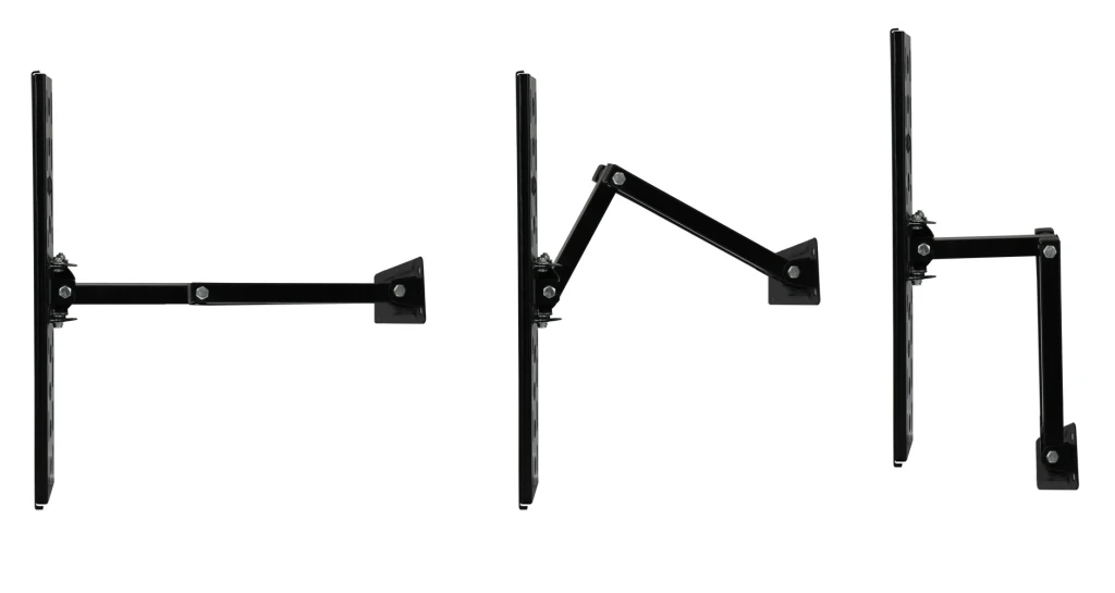 Esperanza tv-wall mount atlas erw016 for 26-70", max load 45kg, vesa 75x75-400x400mm, distance of tv from wall: 90-460mm, tilt adjustment up to 15°, h 2