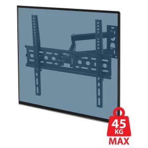 Esperanza TV-Wall Mount ATLAS ERW016 for 26-70", Max load 45kg, Vesa 75x75-400x400mm, Distance of TV from wall: 90-460mm, Tilt adjustment up to 15°, H