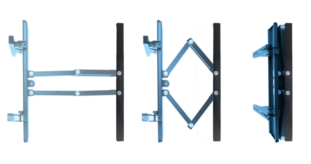 Esperanza tv-wall mount titan erw012 for 26-70", max load 55kg, vesa 75x75-400x400mm, distance of tv from wall: 110-465mm, tilt adjustment up to 15°, 2