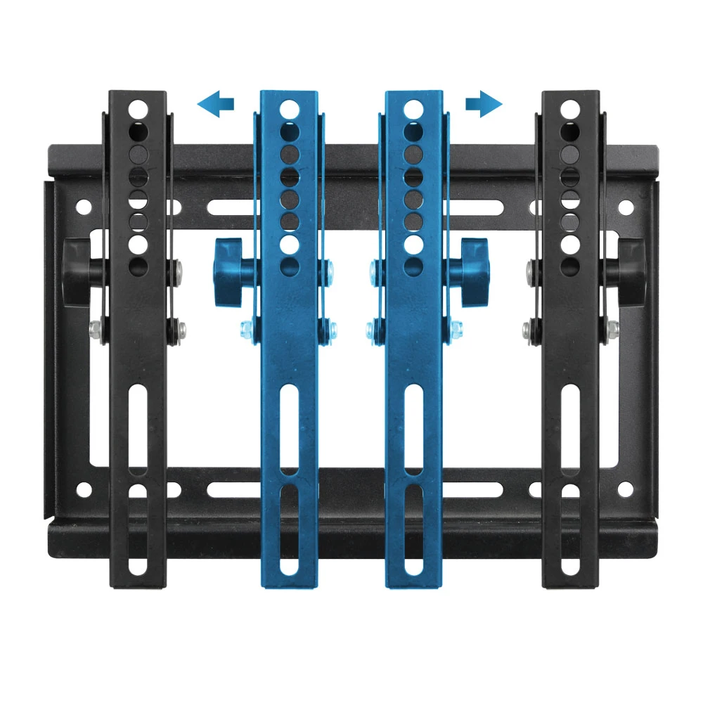Esperanza tv-wall mount 001 erw001 for 14-50", max load 25kg, vesa 75x75-200x200mm, distance of tv from wall: 24mm, tilt adjustment up to 15°, level i 3