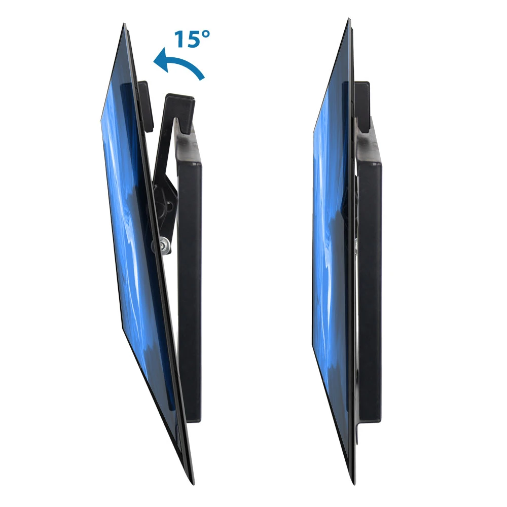 Esperanza tv-wall mount 001 erw001 for 14-50", max load 25kg, vesa 75x75-200x200mm, distance of tv from wall: 24mm, tilt adjustment up to 15°, level i 7