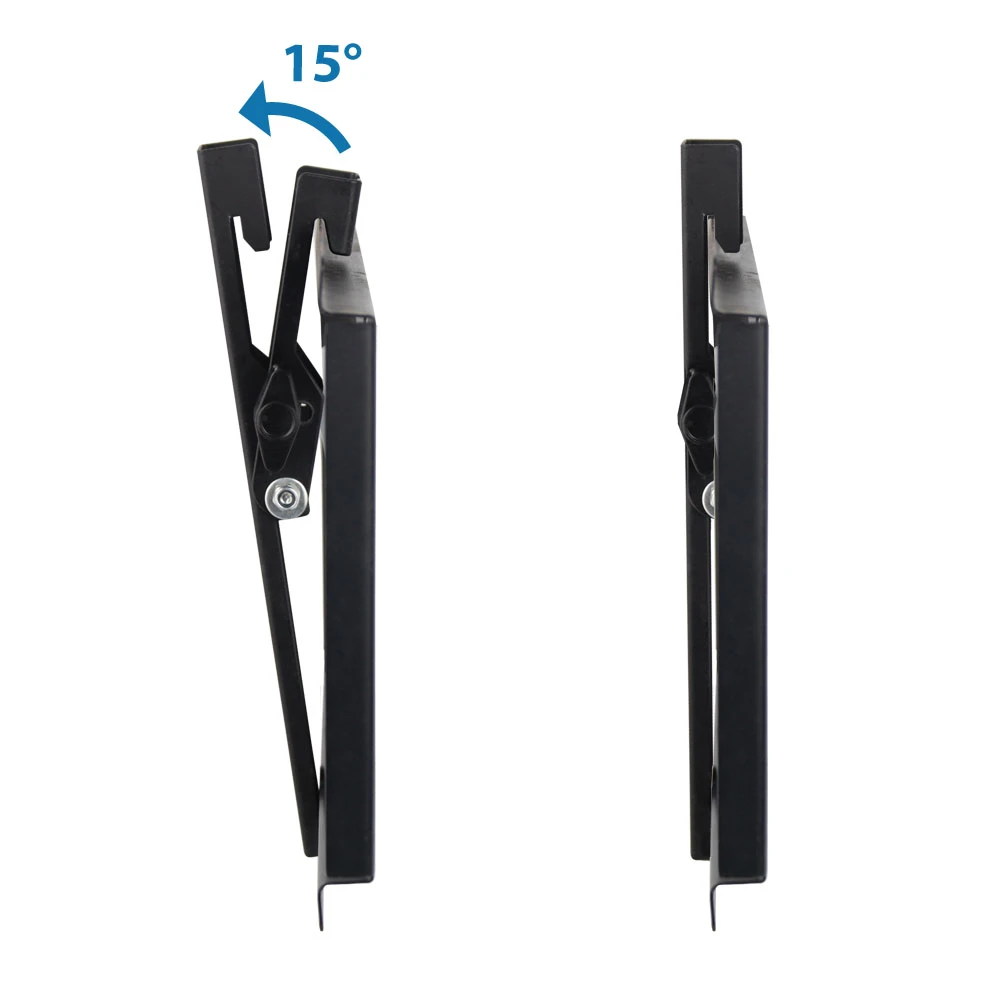 Esperanza tv-wall mount 001 erw001 for 14-50", max load 25kg, vesa 75x75-200x200mm, distance of tv from wall: 24mm, tilt adjustment up to 15°, level i 6