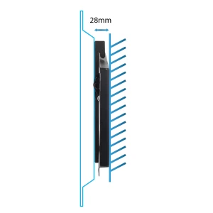 Esperanza tv-wall mount 001 erw001 for 14-50", max load 25kg, vesa 75x75-200x200mm, distance of tv from wall: 24mm, tilt adjustment up to 15°, level i Thumbnail 9