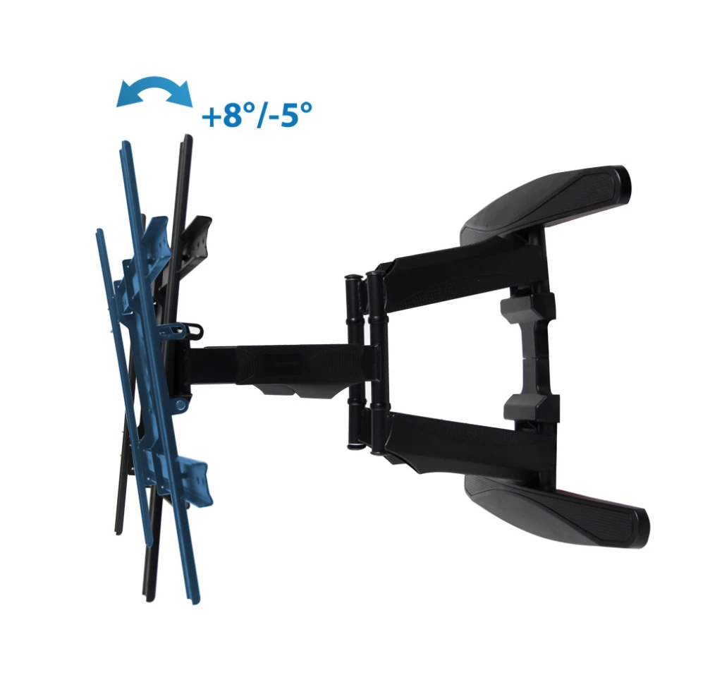 Esperanza tv-wall mount cronos erw021 for 40-85", max load 68kg, vesa 200x100-600x400mm, distance of tv from wall: 60-500mm, horizontal swivel adjustm 4