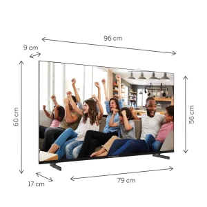 43" led tv thomson 43ug4s14 (3840 x 2160 (4k uhd), smart tv (google tv) Thumbnail 3