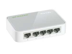 Tp-link tl-sf1005d 5-port 10/100m mini desktop switch, 5 10/100m rj45 ports, plastic case Thumbnail 2