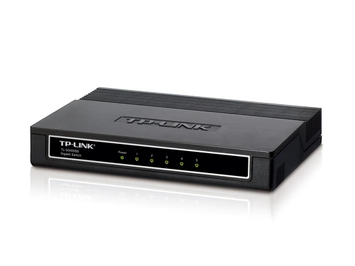 Tp-link tl-sf1005d 5-port 10/100m mini desktop switch, 5 10/100m rj45 ports, plastic case 54