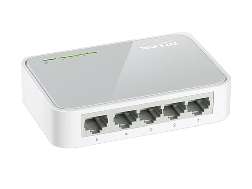 Tp-link tl-sf1005d 5-port 10/100m mini desktop switch, 5 10/100m rj45 ports, plastic case 2