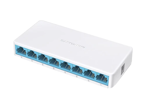 Tp-link tl-sf1005d 5-port 10/100m mini desktop switch, 5 10/100m rj45 ports, plastic case 8