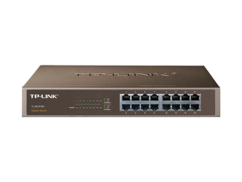 Tp-link tl-sf1005d 5-port 10/100m mini desktop switch, 5 10/100m rj45 ports, plastic case 52