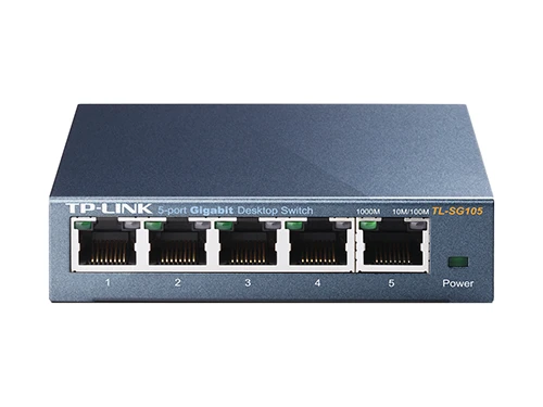 Tp-link tl-sf1005d 5-port 10/100m mini desktop switch, 5 10/100m rj45 ports, plastic case 60
